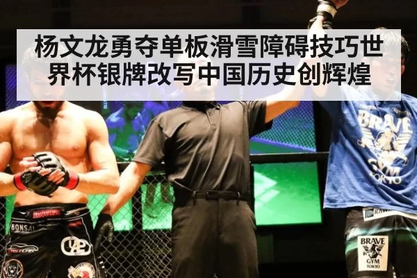 杨文龙勇夺单板滑雪障碍技巧世界杯银牌改写中国历史创辉煌